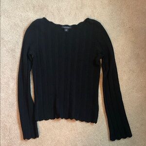 Banana Republic Black Merino Sweater
